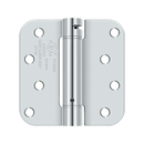 Deltana DSH4R5T Radius Corner Hinge - 4'' x 4'' x 5/8'' - Stellar Hardware and Bath