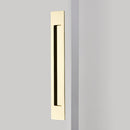 Emtek 220314 Flush Pull - Modern
Rectangular Brass 14" - Stellar Hardware and Bath