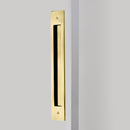 Emtek 221714 Modern Rectangular Flush Pull for 12" C-to-C Appliance Pull - Stellar Hardware and Bath
