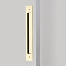 Emtek 221714 Modern Rectangular Flush Pull for 12" C-to-C Appliance Pull - Stellar Hardware and Bath