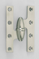 F1004W OLIVE KNUCKLE HINGE WITH SPECIAL WASHER5.0" X 3.25" - Stellar Hardware and Bath