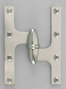 F1006W OLIVE KNUCKLE HINGE WITH SPECIAL WASHER 6.0" X 4.5" - Stellar Hardware and Bath