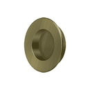 Deltana FP178 Round Heavy Duty Flush Pull - 7'' x 1 7/8'' x 3/8'' - Stellar Hardware and Bath