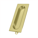 Deltana FP222 Flush Pull - 3 1/8'' x 1 3/8'' x 1/2'' - Stellar Hardware and Bath