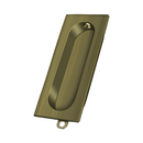 Deltana FP222 Flush Pull, Rectangle, 3-1/8"x 15/16" - Stellar Hardware and Bath