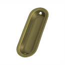 Deltana FP223 Flush Pull - 3 1/2'' x 1 1/4'' x 3/8'' - Stellar Hardware and Bath