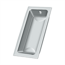 Deltana FP227 Flush Pull - 3 5/8'' x 1 3/4'' x 1/2'' - Stellar Hardware and Bath
