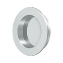 Deltana FP238 Flush Pull , Round, HD, 2-3/8", Solid Brass - Stellar Hardware and Bath