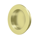 Deltana FP238 Round Heavy Duty Flush Pull - 2 3/8'' - Stellar Hardware and Bath