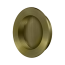 Deltana FP238 Flush Pull , Round, HD, 2-3/8", Solid Brass - Stellar Hardware and Bath