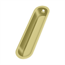 Deltana FP828 Flush Pull - 4'' x 1'' x 1/2'' - Stellar Hardware and Bath