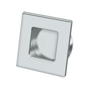 Deltana FPS234 Square Heavy Duty Flush Pull - 2 3/4'' x 2 3/4'' x 7/16'' - Stellar Hardware and Bath