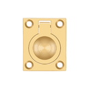 Deltana FRP175 Flush Ring Pull - 1 3/4'' x 1 3/8'' - Stellar Hardware and Bath