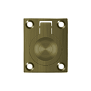 Deltana FRP175 Flush Ring Pull - 1 3/4'' x 1 3/8'' - Stellar Hardware and Bath