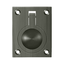 Deltana FRP25 Flush Ring Pull - 2 1/2' x 1 7/8''' - Stellar Hardware and Bath
