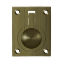Deltana FRP25 Flush Ring Pull - 2 1/2' x 1 7/8''' - Stellar Hardware and Bath