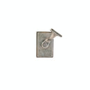 STEPPED HANDRAIL BRACKET E300 Stepped Escutcheon 2 1/2" x 3 3/4" - Stellar Hardware and Bath