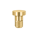Deltana HPSS70 Extended Button Tip Solid Brass Hinge Pin Stop - Stellar Hardware and Bath