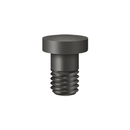 Deltana HPSS70 Extended Button Tip Solid Brass Hinge Pin Stop - Stellar Hardware and Bath