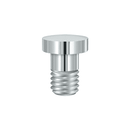 Deltana HPSS70 Extended Button Tip Solid Brass Hinge Pin Stop - Stellar Hardware and Bath