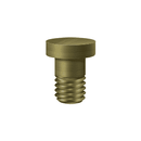 Deltana HPSS70 Extended Button Tip Solid Brass Hinge Pin Stop - Stellar Hardware and Bath