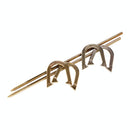 HORSESHOES AND STAKES HS120 - 4 shoes w/out stakes - Stellar Hardware and Bath