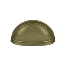 Deltana K43 Shell Handle Pull - 3 1/2'' - Stellar Hardware and Bath