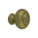Deltana KR119 Round Knob w/ Groove - 1 1/4'' - Stellar Hardware and Bath