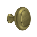 Deltana KRB175 Heavy Duty Round Knob w/ Groove - 1 3/4'' - Stellar Hardware and Bath