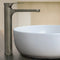 Brushed Nickel Round Vessel Sink Faucet - Stellar Hardware and Bath 
