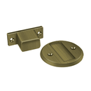 Deltana MDHF25BP Flush Stop & Holder - 2 1/2'' - Stellar Hardware and Bath