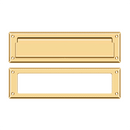 Deltana MS211 Standard Mail Slot - 13 1/8'' x 3 5/8'' - Stellar Hardware and Bath