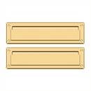 Deltana MS212 Mail Slot w/ Interior Flap - 13 1/8'' x 3 5/8'' - Stellar Hardware and Bath