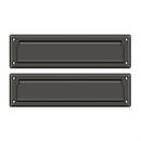 Deltana MS212 Mail Slot w/ Interior Flap - 13 1/8'' x 3 5/8'' - Stellar Hardware and Bath