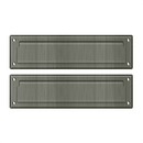 Deltana MS212 Mail Slot w/ Interior Flap - 13 1/8'' x 3 5/8'' - Stellar Hardware and Bath