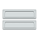 Deltana MS212 Mail Slot w/ Interior Flap - 13 1/8'' x 3 5/8'' - Stellar Hardware and Bath