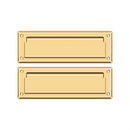 Deltana MS627 Mail Slot w/ Interior Flap - 8 7/8'' x 2 7/8'' - Stellar Hardware and Bath