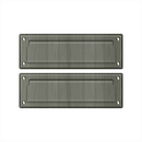 Deltana MS627 Mail Slot w/ Interior Flap - 8 7/8'' x 2 7/8'' - Stellar Hardware and Bath