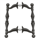 Deltana OHP620 Offset Handle Pull - 6 1/8'' Back-to-Back Set - Stellar Hardware and Bath