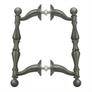 Deltana OHP620 Offset Handle Pull - 6 1/8'' Back-to-Back Set - Stellar Hardware and Bath