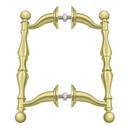 Deltana OHP620 Offset Handle Pull - 6 1/8'' Back-to-Back Set - Stellar Hardware and Bath