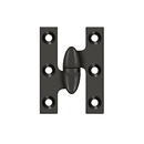 Deltana OK2015 Full Mortise Hinge - 2'' x 1 1/2'' - Stellar Hardware and Bath