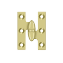 Deltana OK2015 Full Mortise Hinge - 2'' x 1 1/2'' - Stellar Hardware and Bath