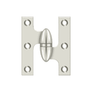 Deltana OK2520 Full Mortise Hinge - 2 1/2'' x 2'' - Stellar Hardware and Bath
