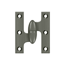 Deltana OK2520 Full Mortise Hinge - 2 1/2'' x 2'' - Stellar Hardware and Bath