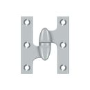 Deltana OK2520 Full Mortise Hinge - 2 1/2'' x 2'' - Stellar Hardware and Bath