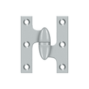 Deltana OK2520 Full Mortise Hinge - 2 1/2'' x 2'' - Stellar Hardware and Bath