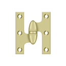 Deltana OK2520 Full Mortise Hinge - 2 1/2'' x 2'' - Stellar Hardware and Bath