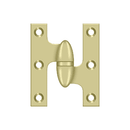 Deltana OK2520 Full Mortise Hinge - 2 1/2'' x 2'' - Stellar Hardware and Bath