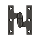 Deltana OK3025B Full Mortise Hinge - 3'' x 2 1/2'' - Stellar Hardware and Bath